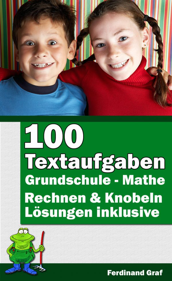 Buchcover - 100 Textaufgaben für die Grundschule